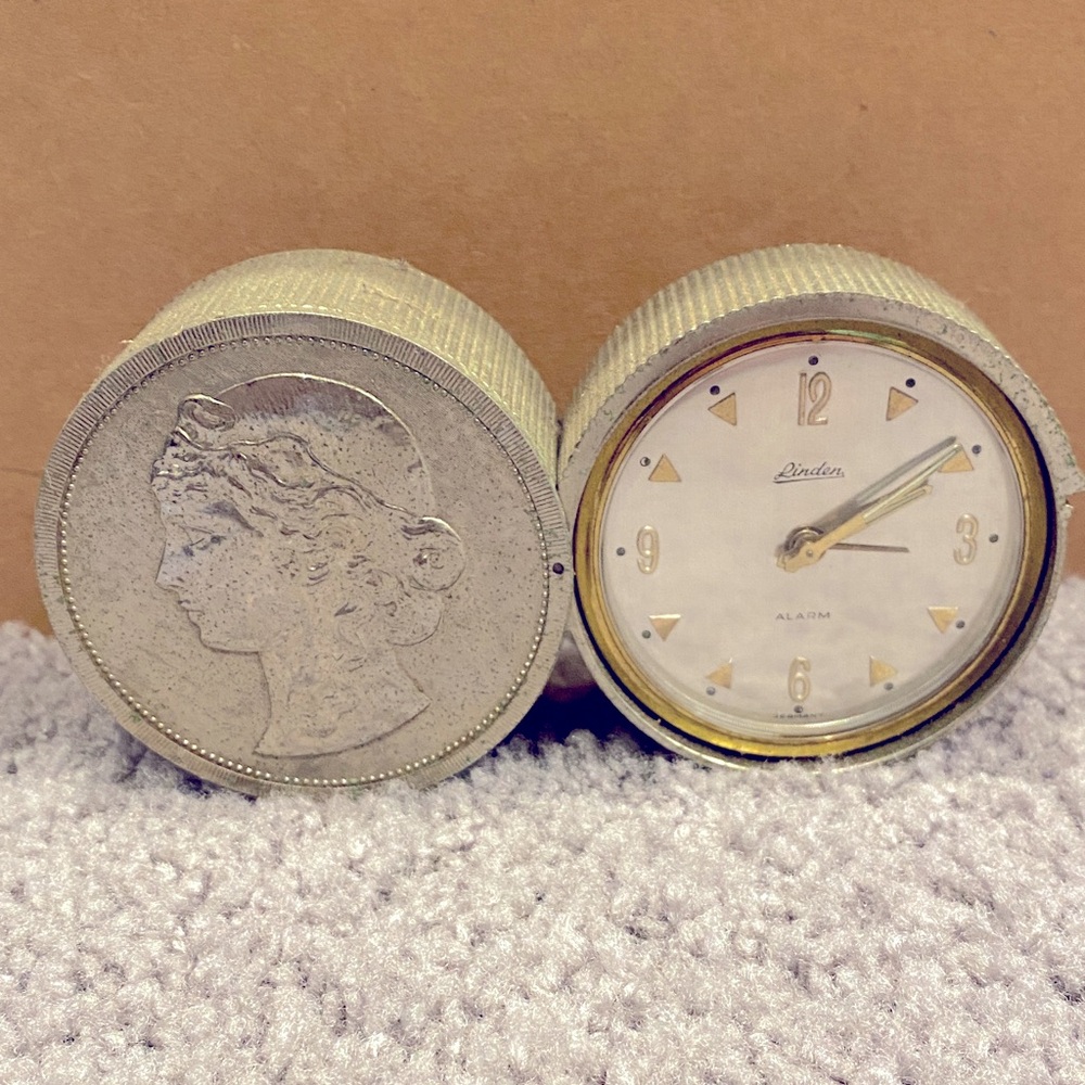 Vintage Linden Wind Up Alarm Clock